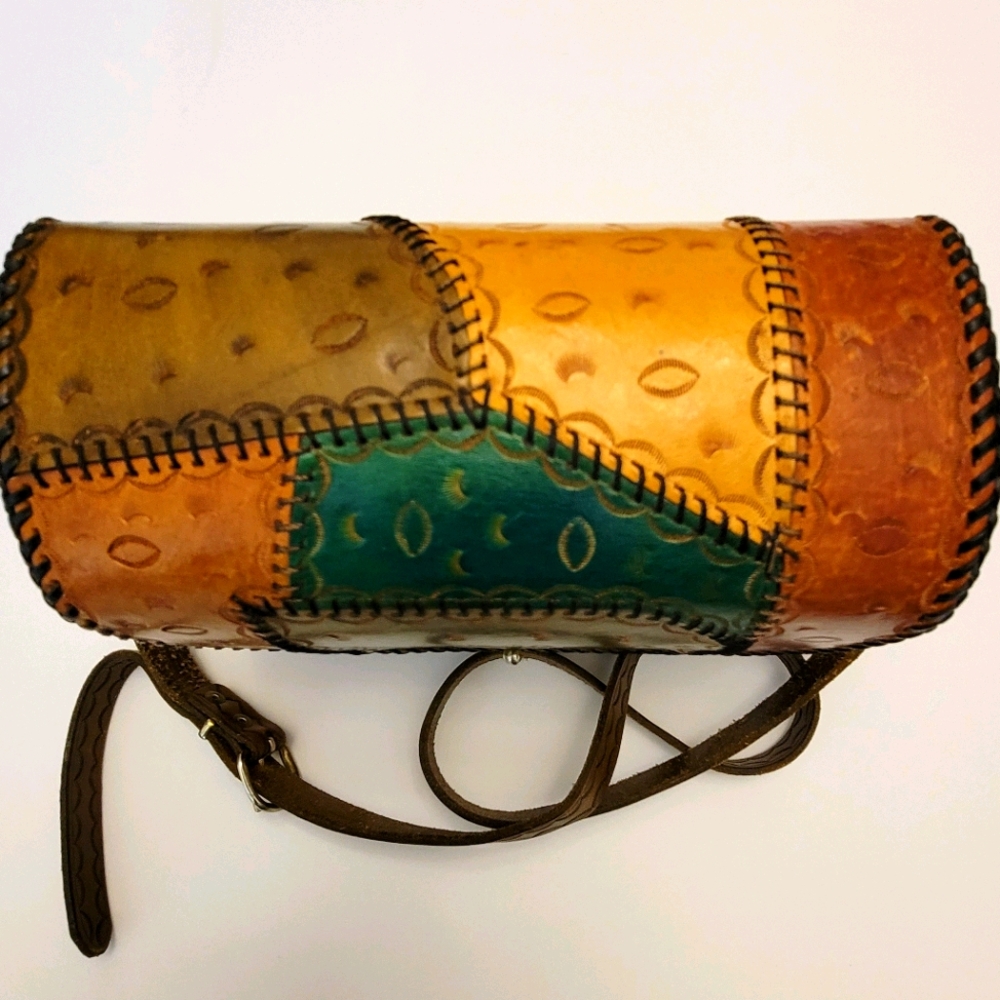 Hand Tooled | Leather Handbag~Shoulder Strap - Picture 4 of 10